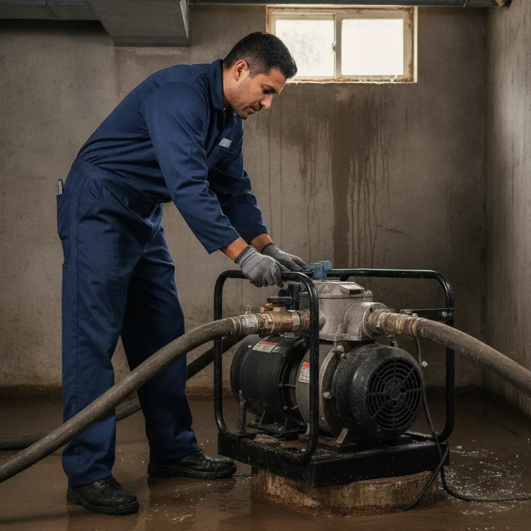 Achique Sótano servicio en Monterrey